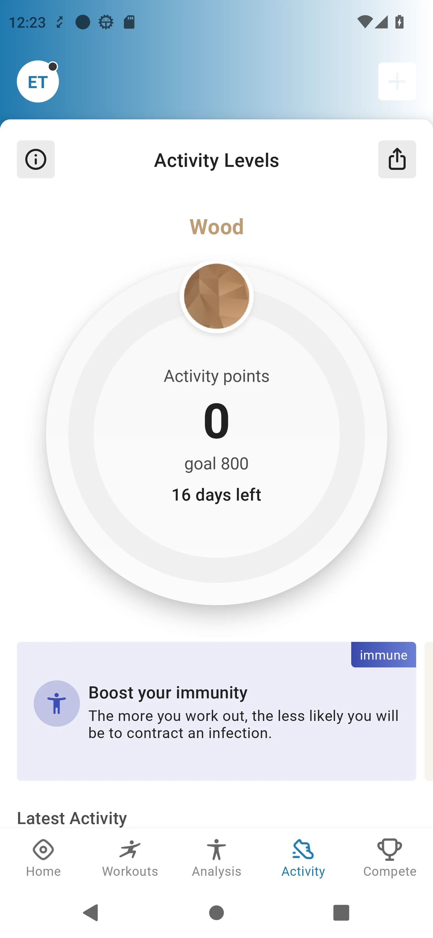 Moveo Fitness screenshot