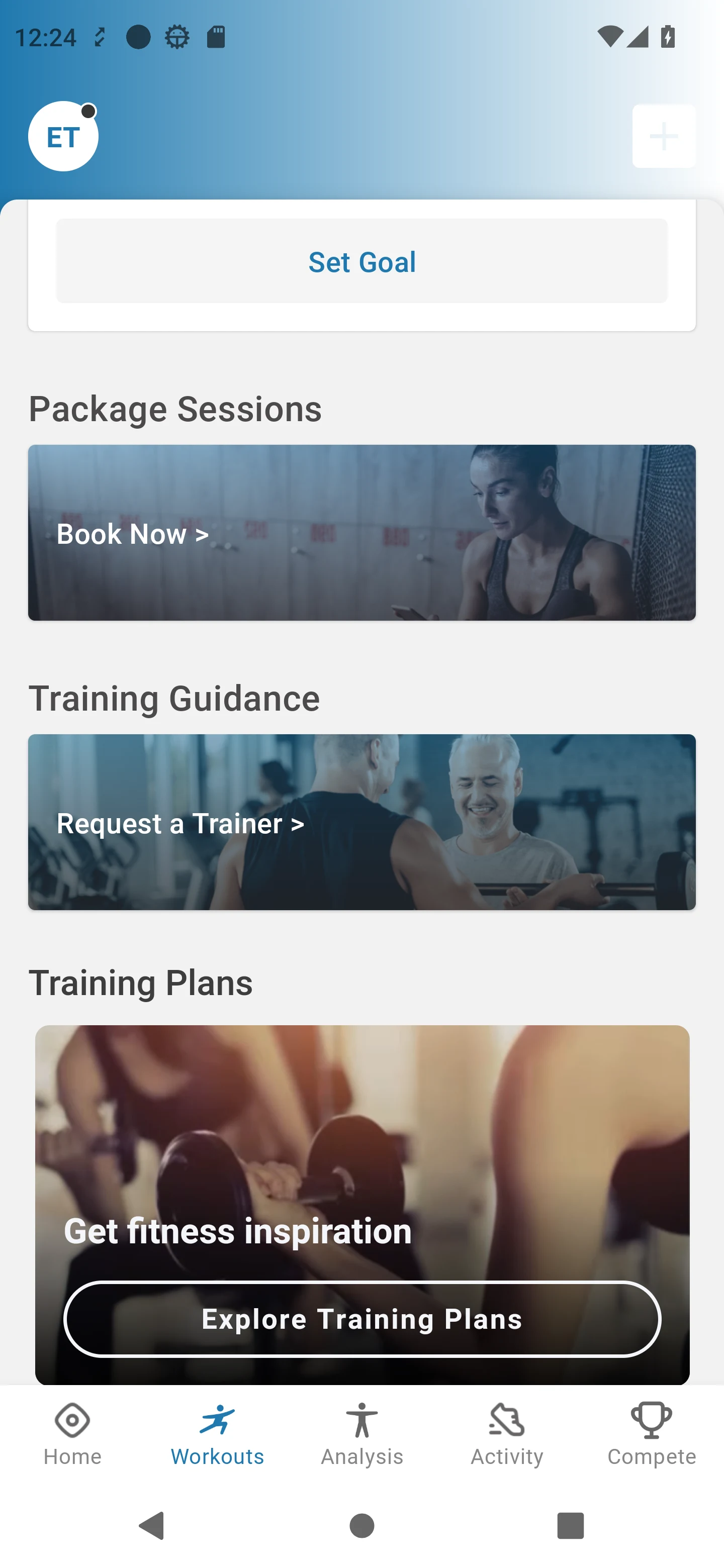 Moveo Fitness screenshot